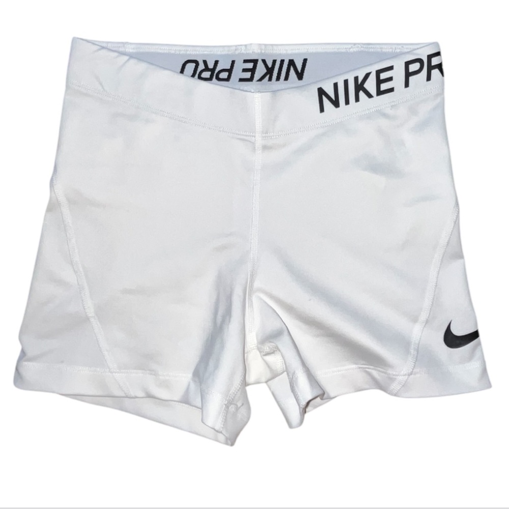 White Nike Pros‎ Spandex!